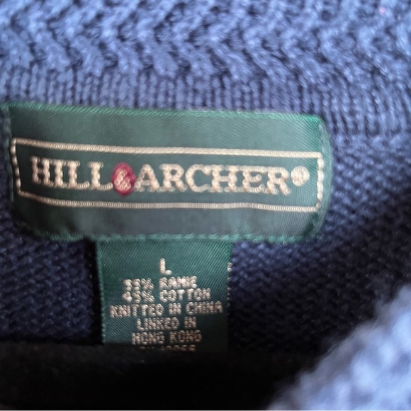 Vintage men’s knit sweater. Unisex.  Men’s size large. - Picture 3 of 7